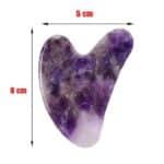 Taille Gua Sha Amethyste