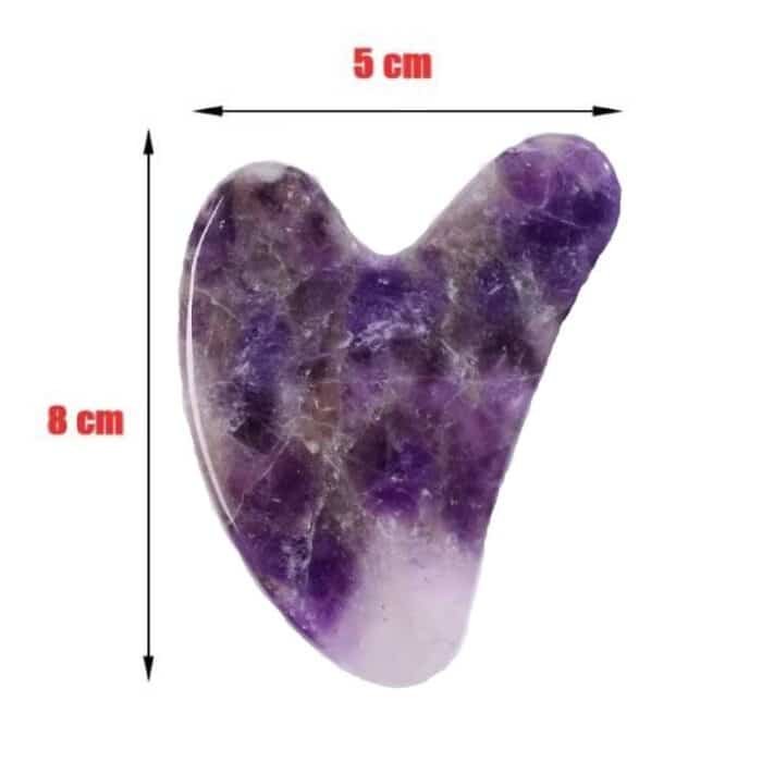 Taille Gua Sha Amethyste