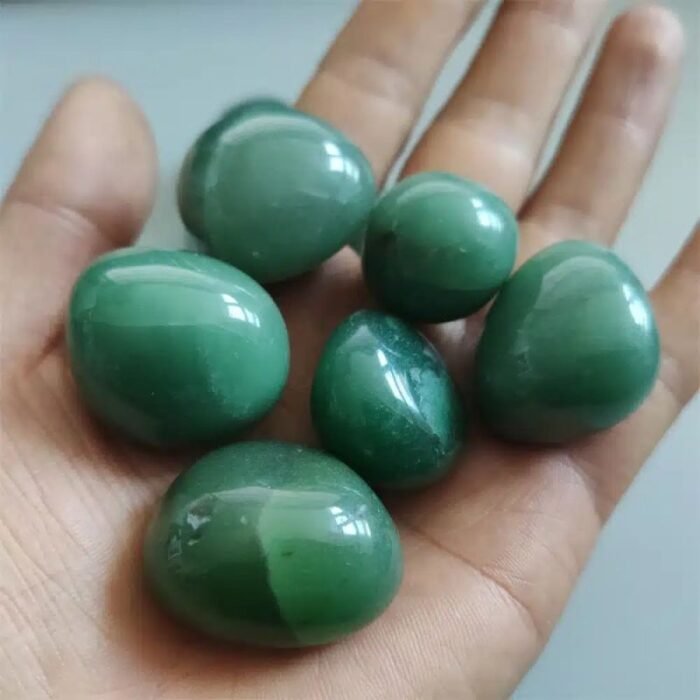 Aventurine Verte Pierre Roulée 1