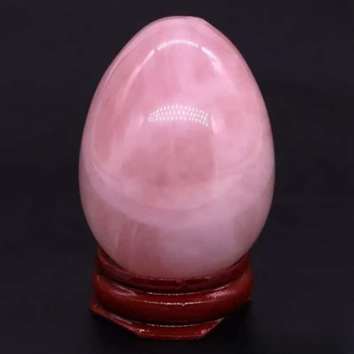 Oeuf Quartz Rose