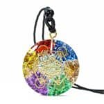 Pendentif Orgonite 7 Chakras 3