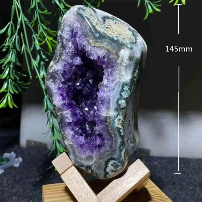 Taille Geode Amethyste Geante